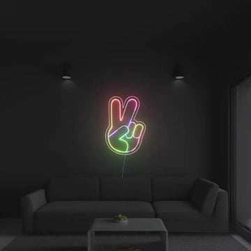 Peace FloRo Sign