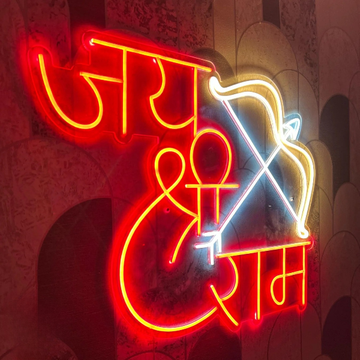 Jai Shree Ram Neon Sign