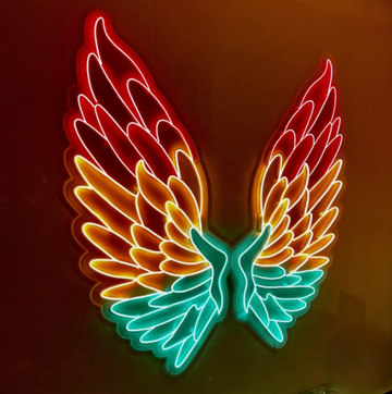 Macaw Wings Neon Sign
