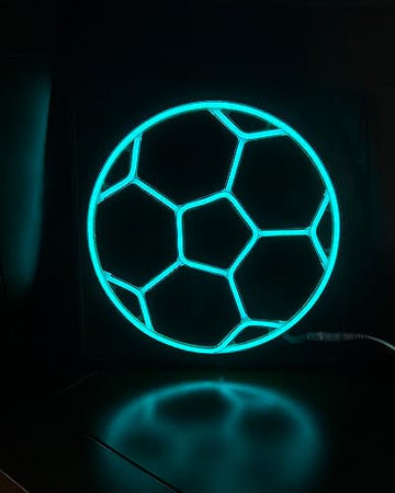 Soccer Neon Sign Dimmable