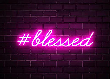 Blessed Neon Sign (Pink)