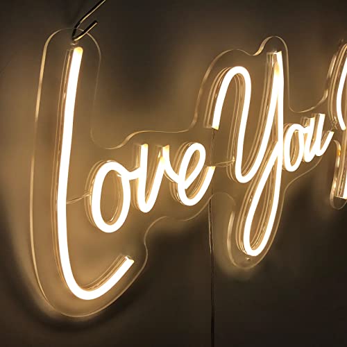 Love You More Neon Signs