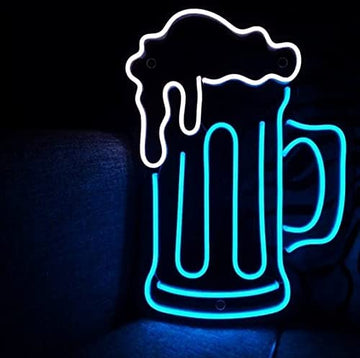 Beer Glass Neon Sign