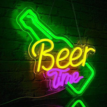 Beer Time Neon Signs