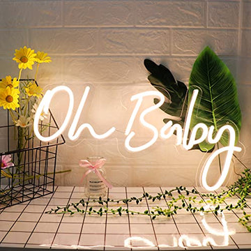 Oh Baby Neon Light Signs