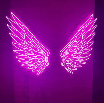 Angel Wings Neon Sign