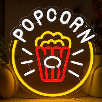 Popcorn Neon Signs