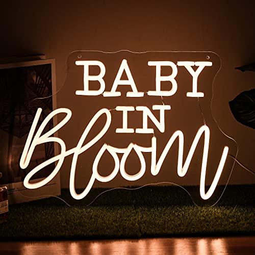 Baby In Bloom Neon Sign