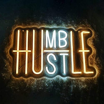 Hustle Neon Sign