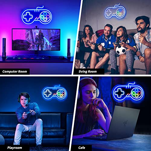 Gamepad Neon Signs for Boys Room