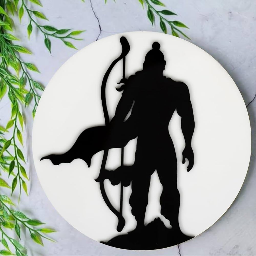 Divine Aura  Acrylic Wall Logo For Wall Decor
