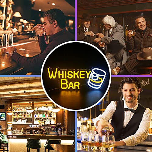 Whiskey Bar Neon Sign