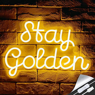 Stay Golden Neon Sign