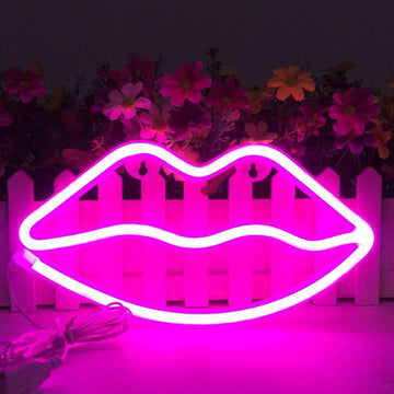 Lip Light up Neon Signs