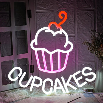Cupcakes Neon Sign