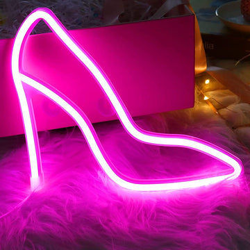 Heels Neon Sign