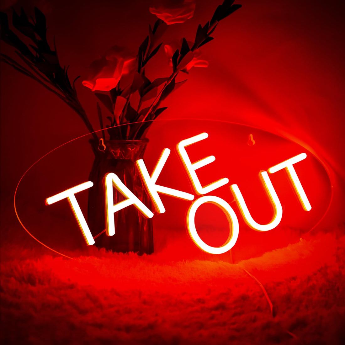 Take-Out Available Neon Sign