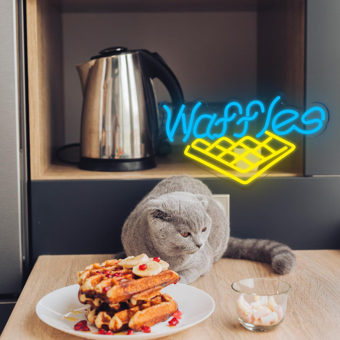 Waffles Neon Signs
