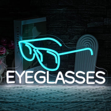 Eyeglasses Neon Sign