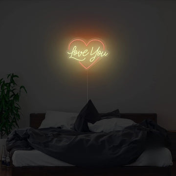 Love You Neon Sign