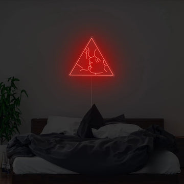 Kiss Neon Sign