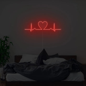 Heartbeat Neon Sign