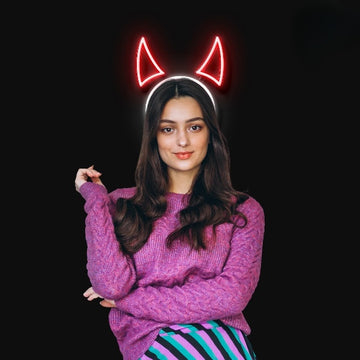 Devil LED Headband