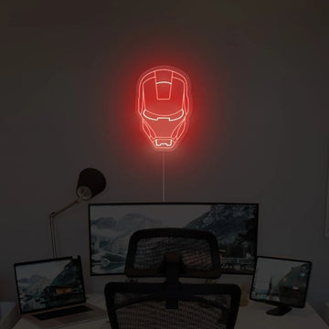 Iron Man Neon Sign