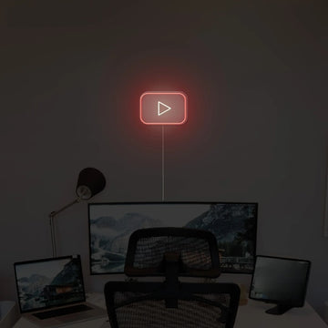 Youtube Neon Sign
