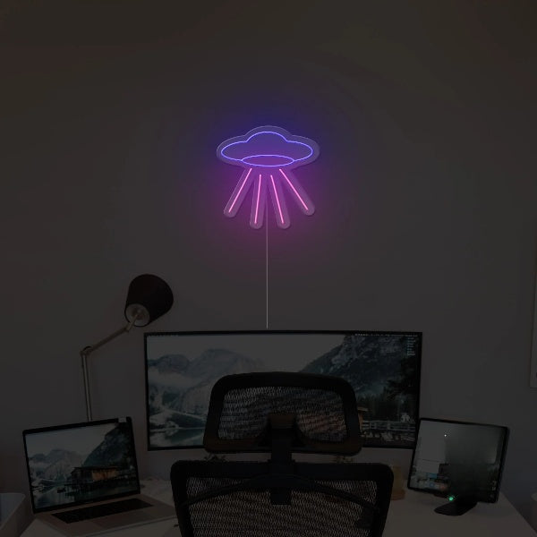 UFO Neon Sign