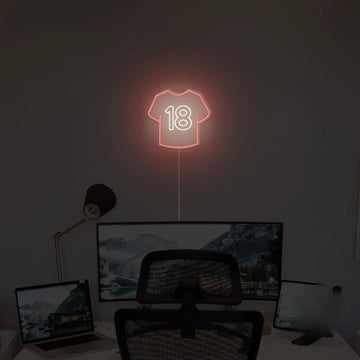 Jersey No.18 Neon Sign