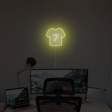 Jersey No.7 Neon Sign