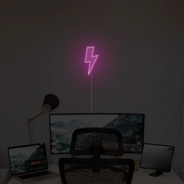 Lightning Neon Sign