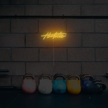 Hustle Neon Sign