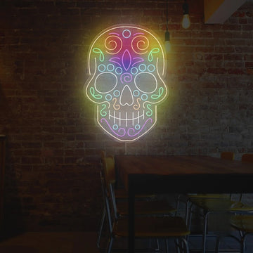Skull Neon Sign