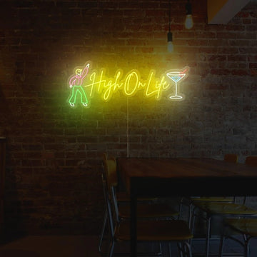 High On Life Neon Sign
