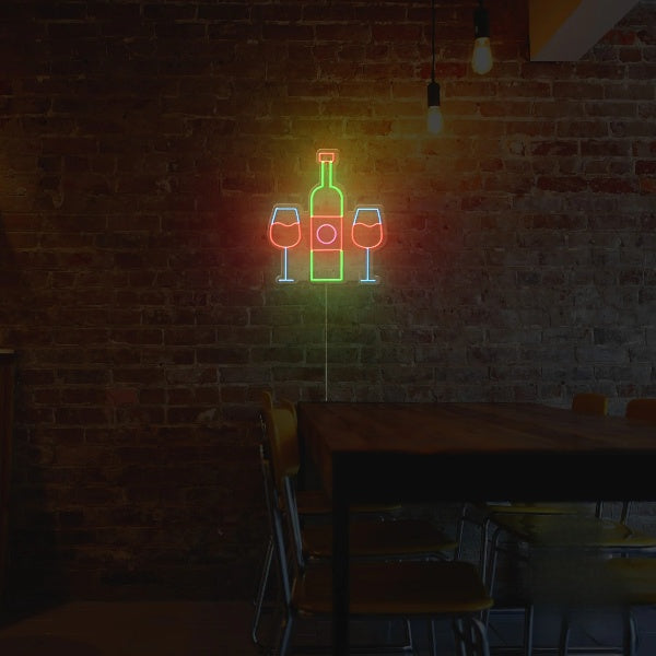 Wine Neon Sign
