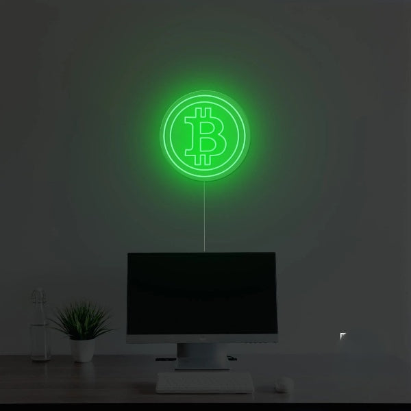 Bitcoin Neon Sign