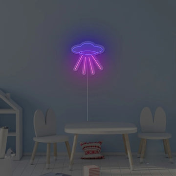 UFO Neon Sign