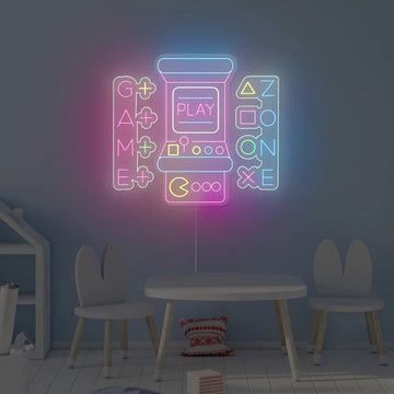 Game Station Neon Sign