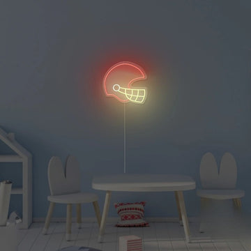 Helmet Neon Sign