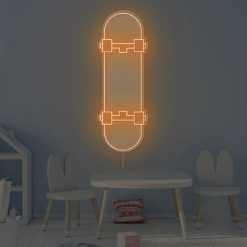 Skate Board Neon Sign