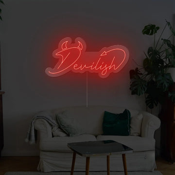 Develish Neon Sign