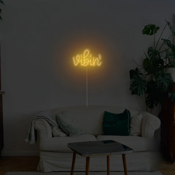 Vibin Neon Sign