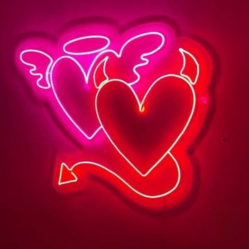 Angel & Devil Neon Sign