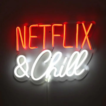 Netflix & Chill Neon Light Sign