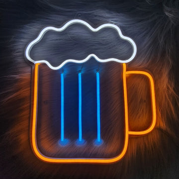 Beer Glass Neon Sign