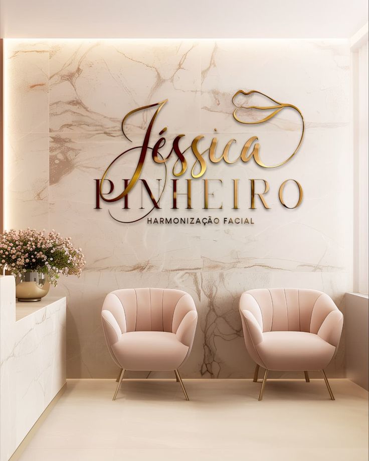Gold Acrylic Lettering with Business Branding - Customization Available