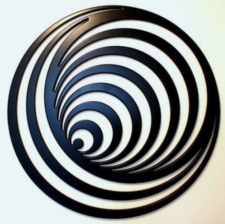 Abstract Circular Acrylic Wall Art – Modern Geometric  Decor -  Customization Available