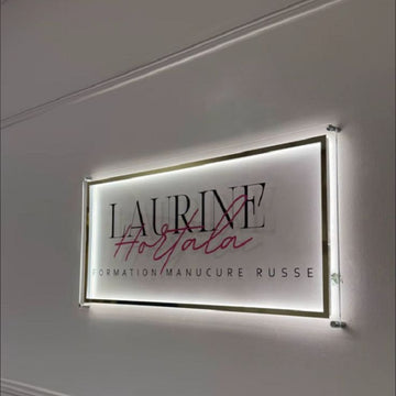 Custom LED Acrylic Sign Board β Personalized Logo Light for Business & Branding